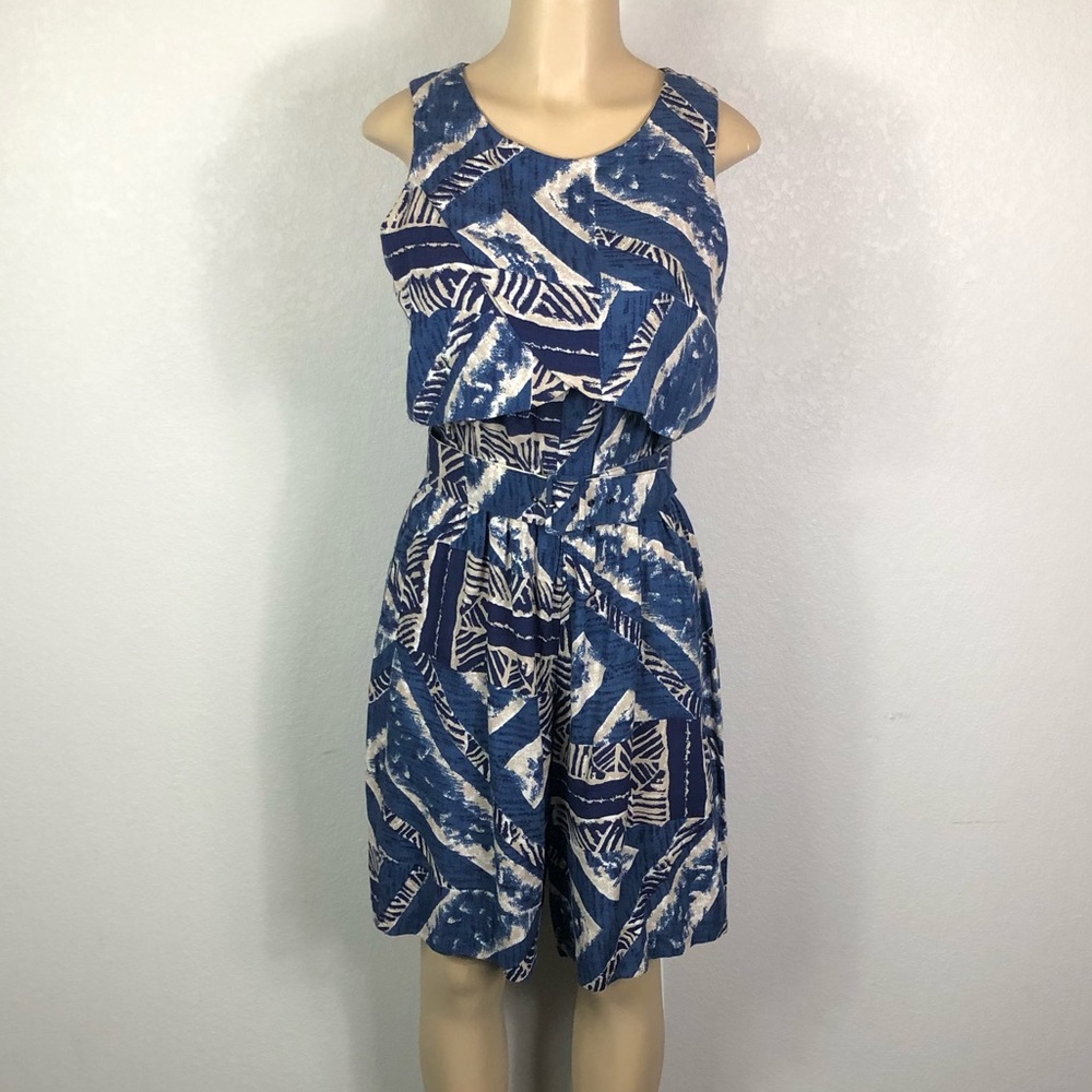 Vintage 80’s Paquette Too! Belted Romper